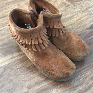 Moccasins girls size 1